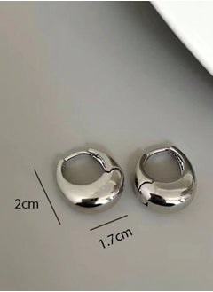 Elegant Silver Stainless Steel Earrings For Women - pzsku/Z40DBEB2DED38DC6DC76DZ/45/_/1729133359/90ee4fab-5309-44e3-b786-c9ebd5b6d257