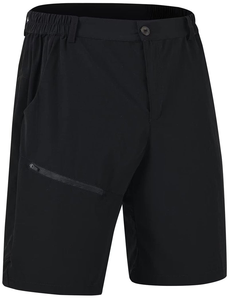 Generic Cross-border Europe and the United States summer new hot-selling mens quick-drying all-match breathable sports fashion outdoor running mountaineering shorts black