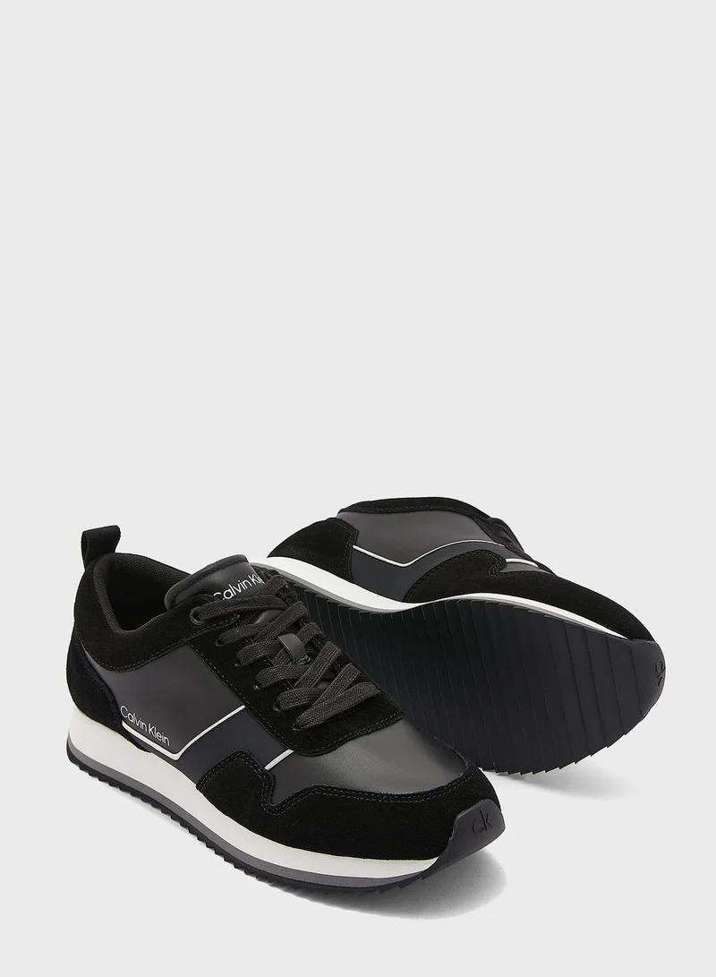 CALVIN KLEIN Logo Printed Low-Top Sneakers