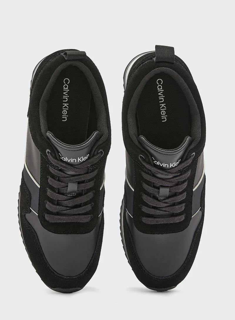 CALVIN KLEIN Logo Printed Low-Top Sneakers