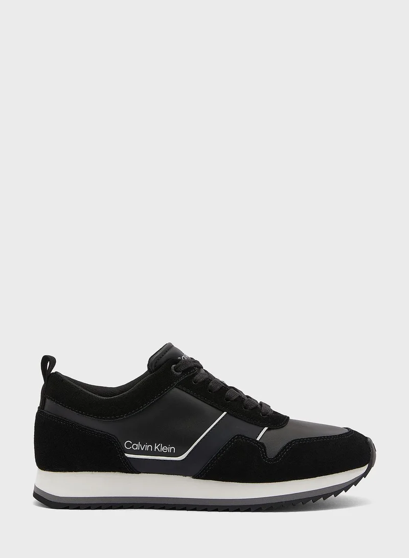 CALVIN KLEIN Logo Printed Low-Top Sneakers