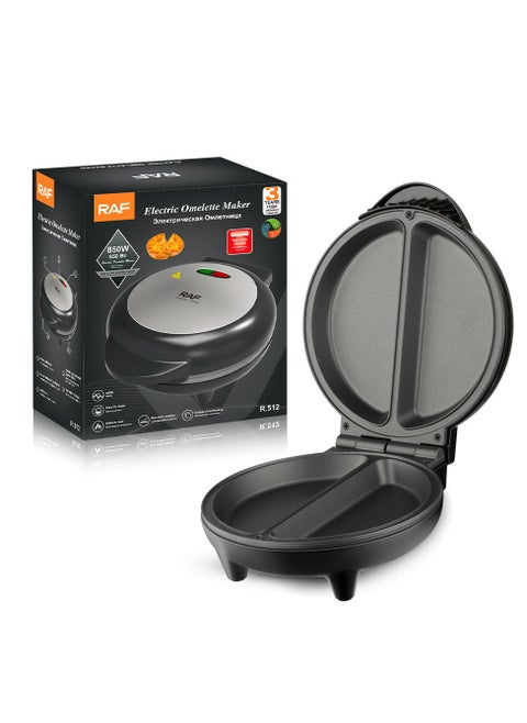 Deep Electric Pizza Maker and Griddle – Dual-Sided Heating Pancake, Crepe, Sandwich, and Toast Maker