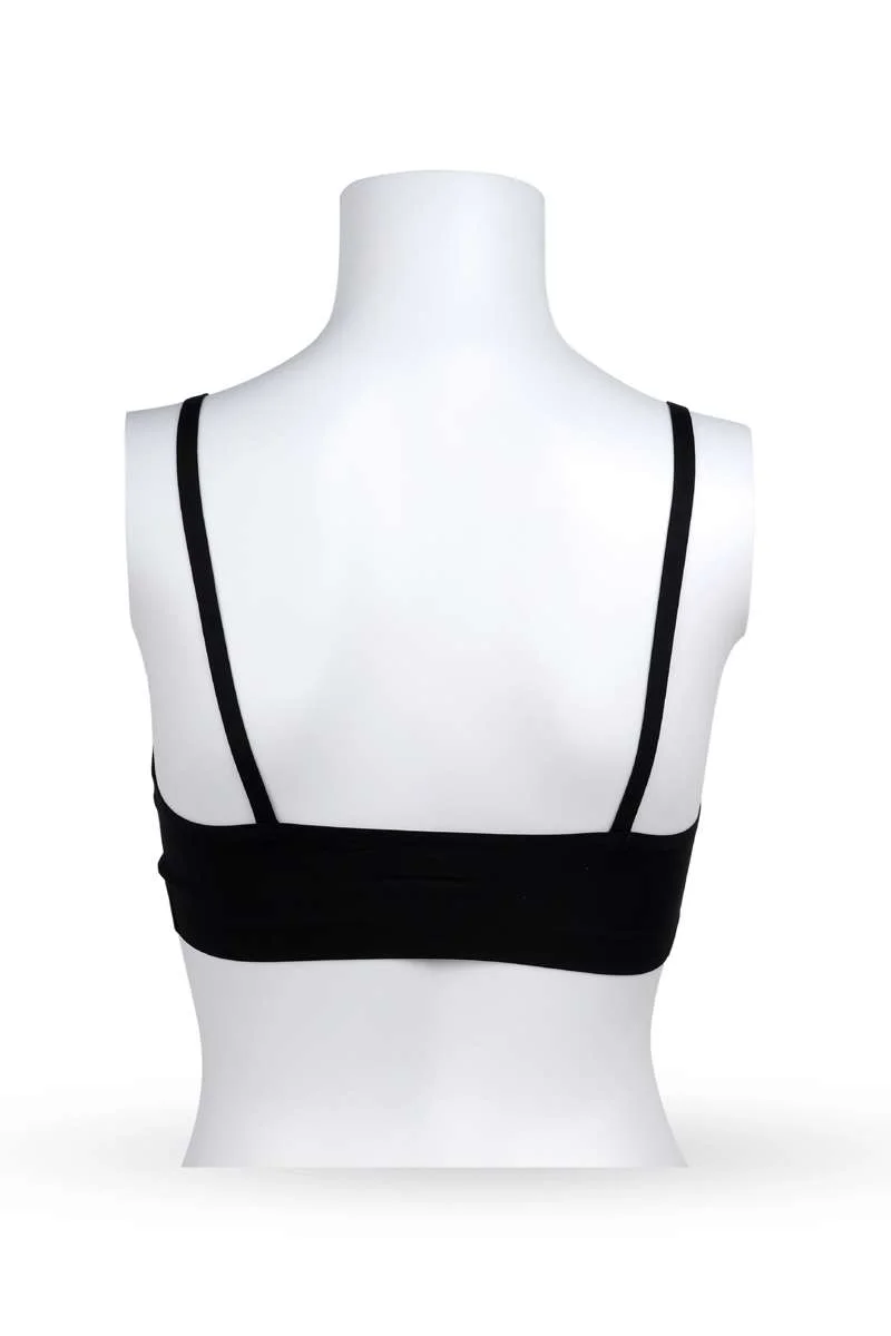 Yeseco  Seamless Black Innerwear Set | Soft Stretchable Bra & V-Shaped Panty | for Women | Best Price UAE