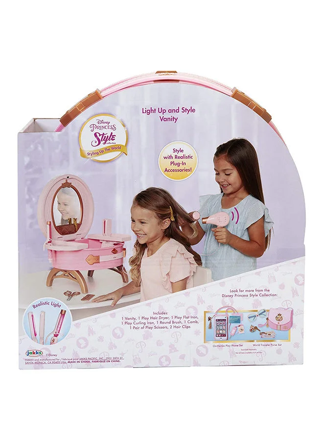 ديزني Princess Style Travel Vanity Set