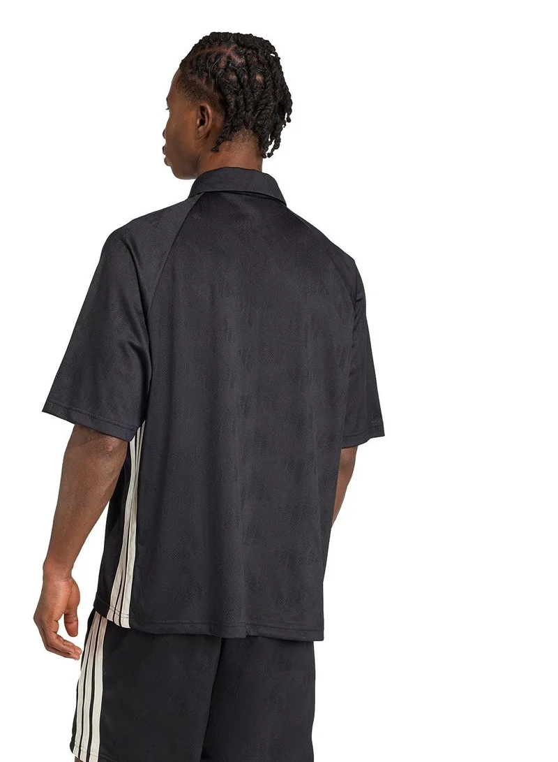 Adidas M Sta Seas Tee Black Training Polo Shirts For Men XS