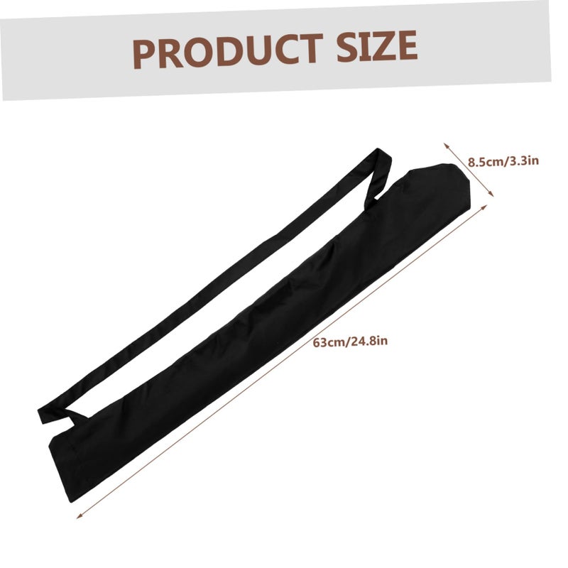 2 Pack Waterproof Umbrella Storage Bag with Carrying Strap Compact Travel Pouch - Image 3