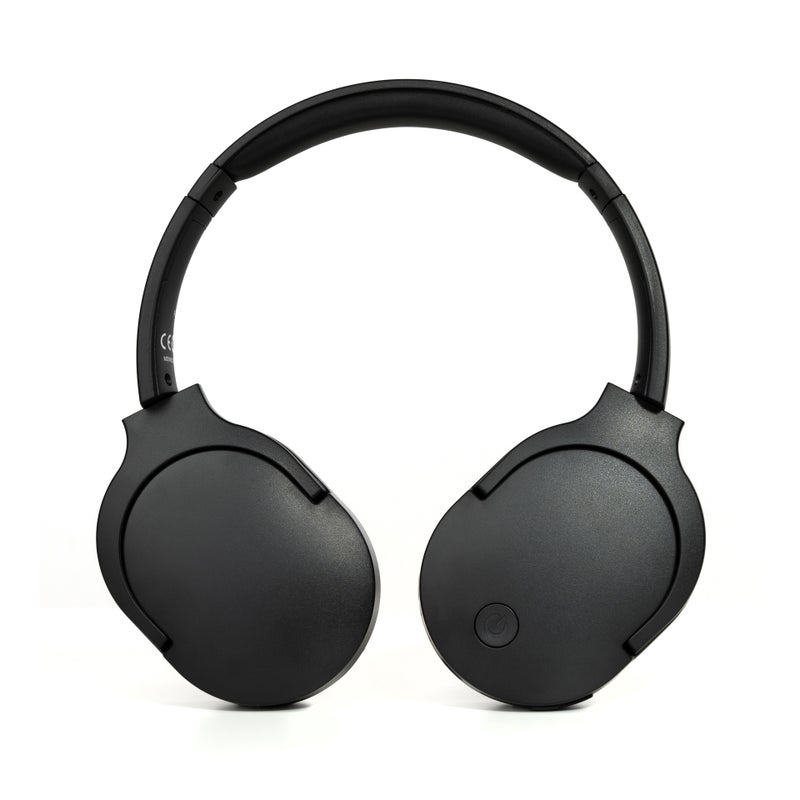 Bluetooth Wireless Over-Ear Headphones, 18H Playtime, Fast Charging, Noise Cancellation, Foldable Design, 3.5mm Audio Jack, Hands-Free Mic  Voice Assistant - Image 3