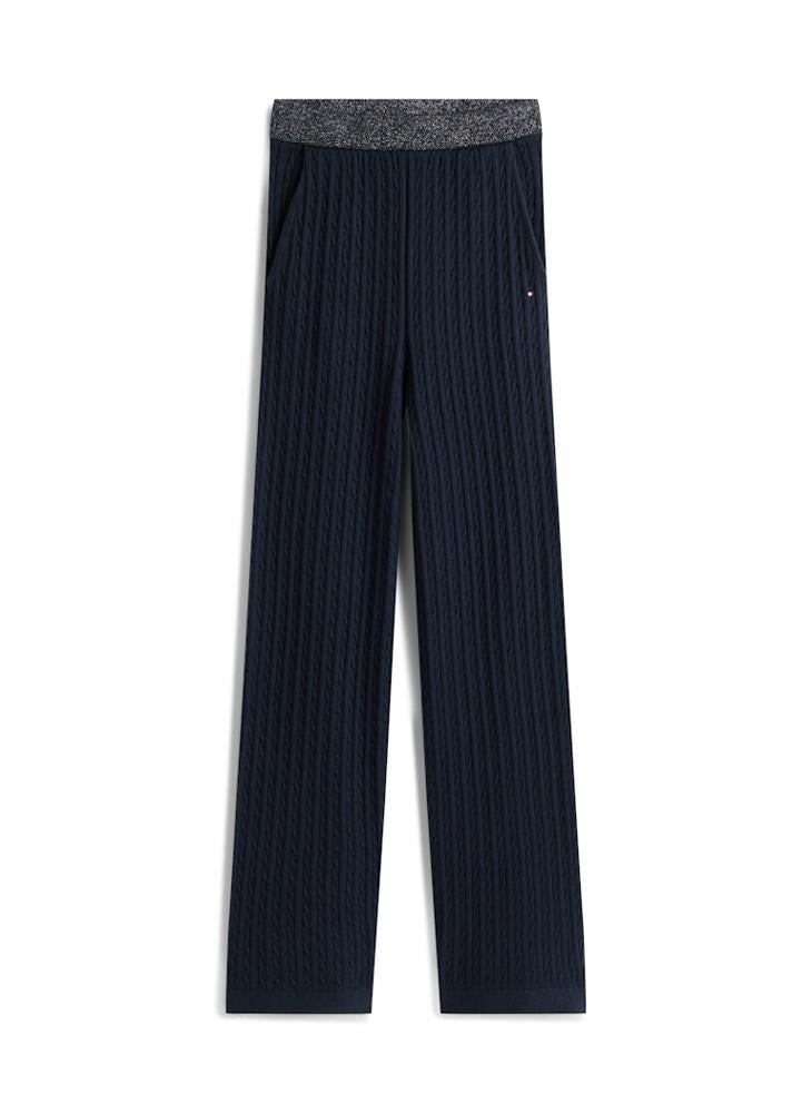 TOMMY HILFIGER Youth Mini Cable Sweater Pant - Image 5