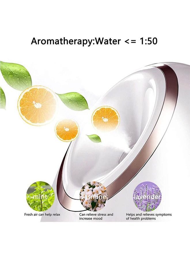 Y&D Nano Face Steamer for Facial 3in1 Essential Oil Diffuse Deep Cleaning Skin Tightening With 150ml Water Tank Blackhead Remover Kit &Hair Band. - Image 4