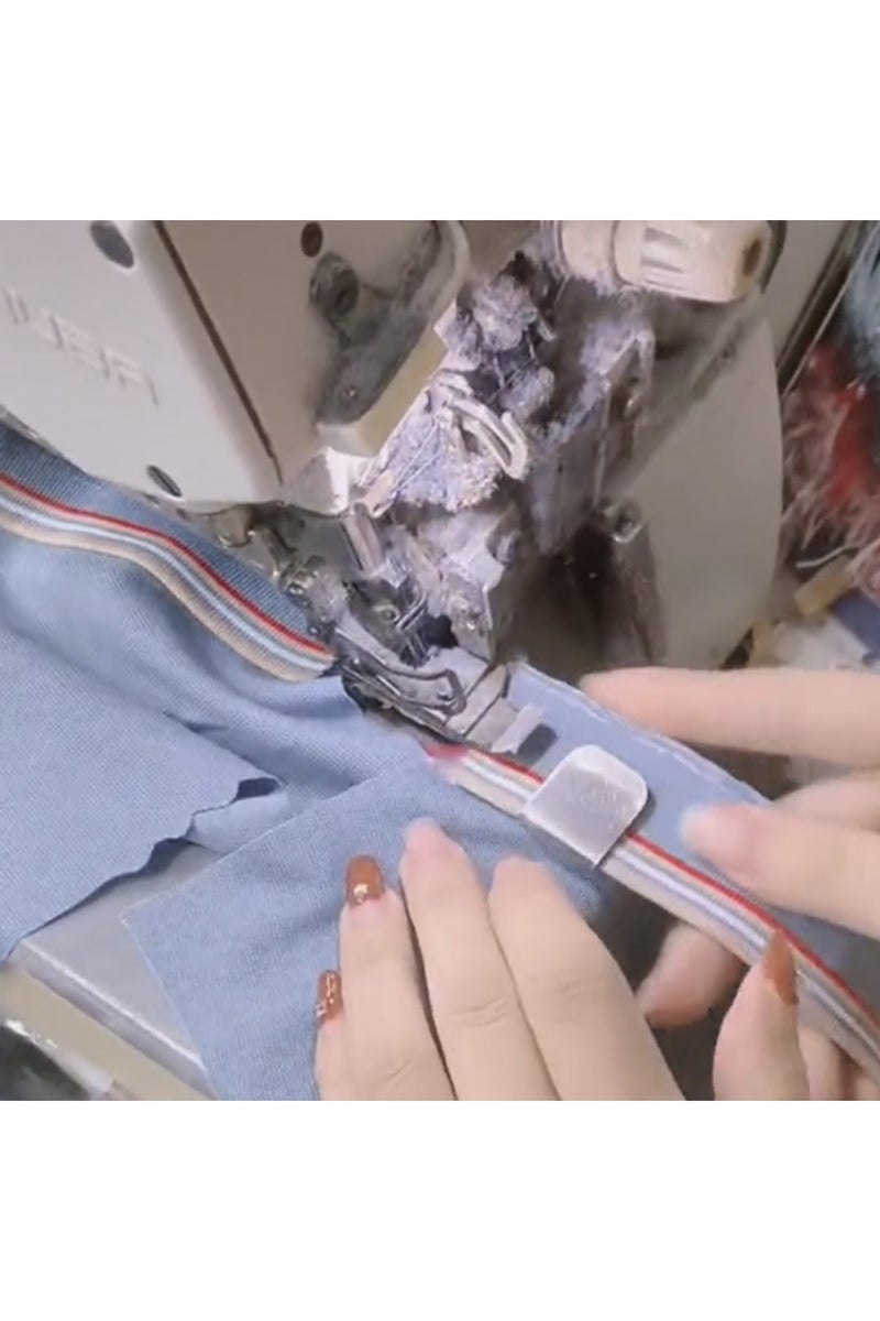 إيروريكس 1 قطعة ماكينة خياطة الأوفرلوك الصناعية قاعدة الأكمام العلوية، دليل التماس، دليل هيمر، دليل الحاشية، L - Image 2