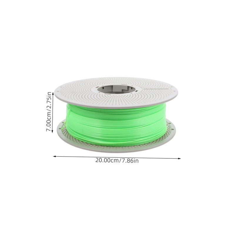 Glow In The Dark Green 1.75mm Luminous 3D Printer Filament 1kg Spool - Image 3
