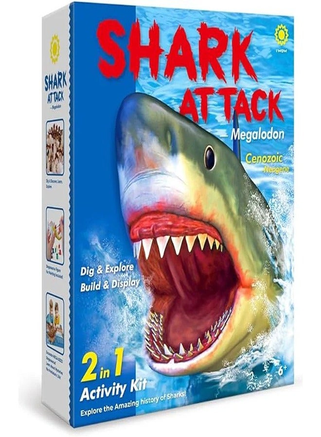 حفر واستكشاف! حياة ما قبل التاريخ (كاركاروكليس ميجالودون) - HW012