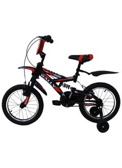 RALLY BICYCLE RALLY BICYCLE, Kids bike, RL-16-0055-1SUS, for 4-7 Years old with training wheels, Chain cover, Center suspension  - Image 4
