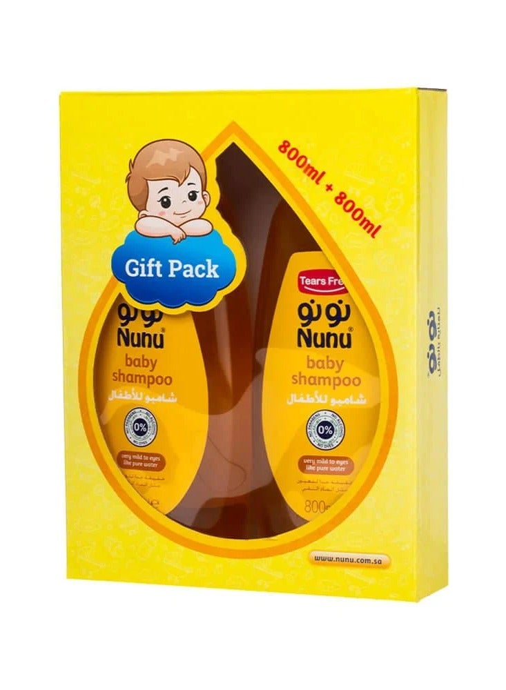 نونو شامبو للأطفال 800 + 800 مل