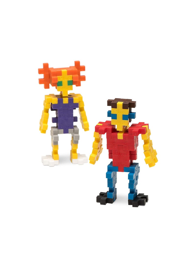 Plus-Plus PLUS PLUS - Construction Building Toy, Open Play Set - 100 Piece - Basic Color Mix - Image 2