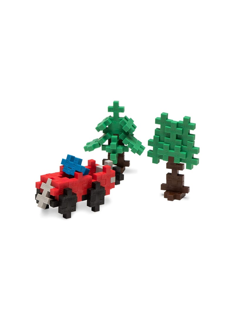 Plus-Plus PLUS PLUS - Construction Building Toy, Open Play Set - 100 Piece - Basic Color Mix - Image 3