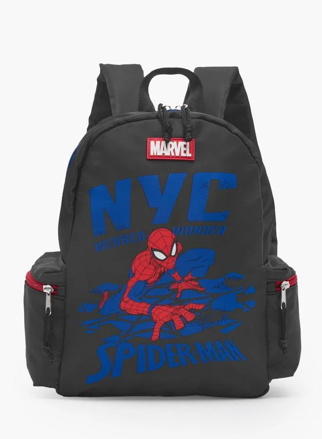 مارفل Spider-Man Print School Backpack For Boys 8-13 Years With Adjustable Straps - 24 Inches - 26x36x36 CM