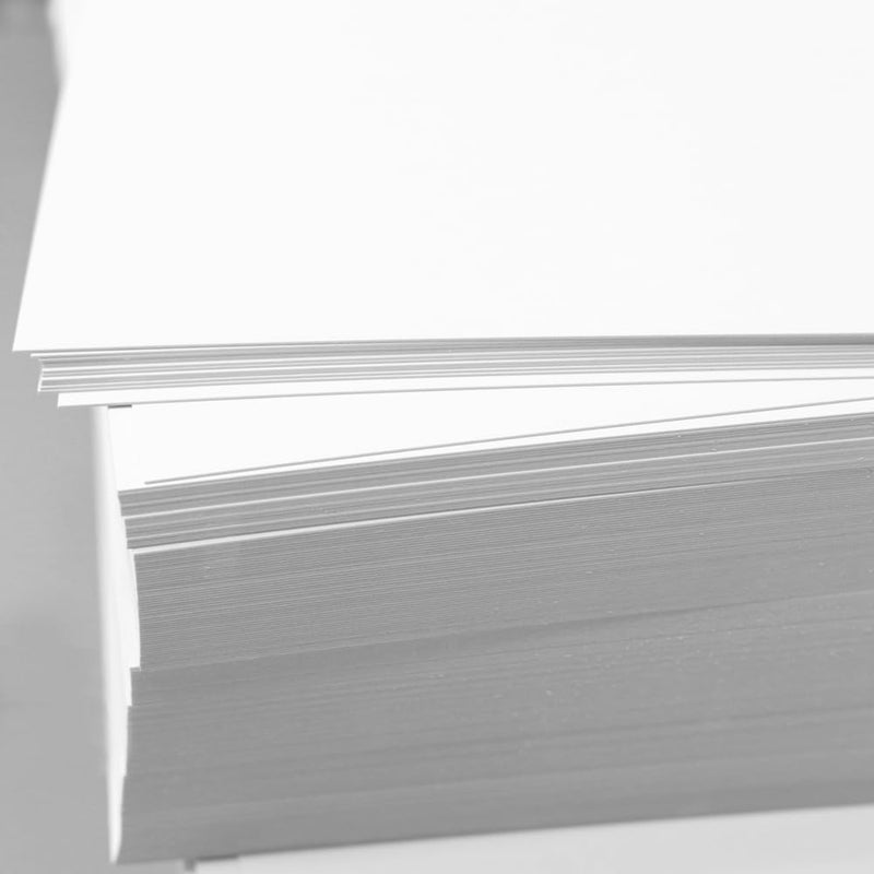 فيرستنوك ورق مقوى أبيض 200 جرام A4، 50 ورقة، ورق فني غير لامع للكتيبات والنشرات والطباعة ا��فنية والدعوات والقوائم والمواد التعليمية والمشاريع اليدوية وبطاقات بيضاء فارغة - Image 5