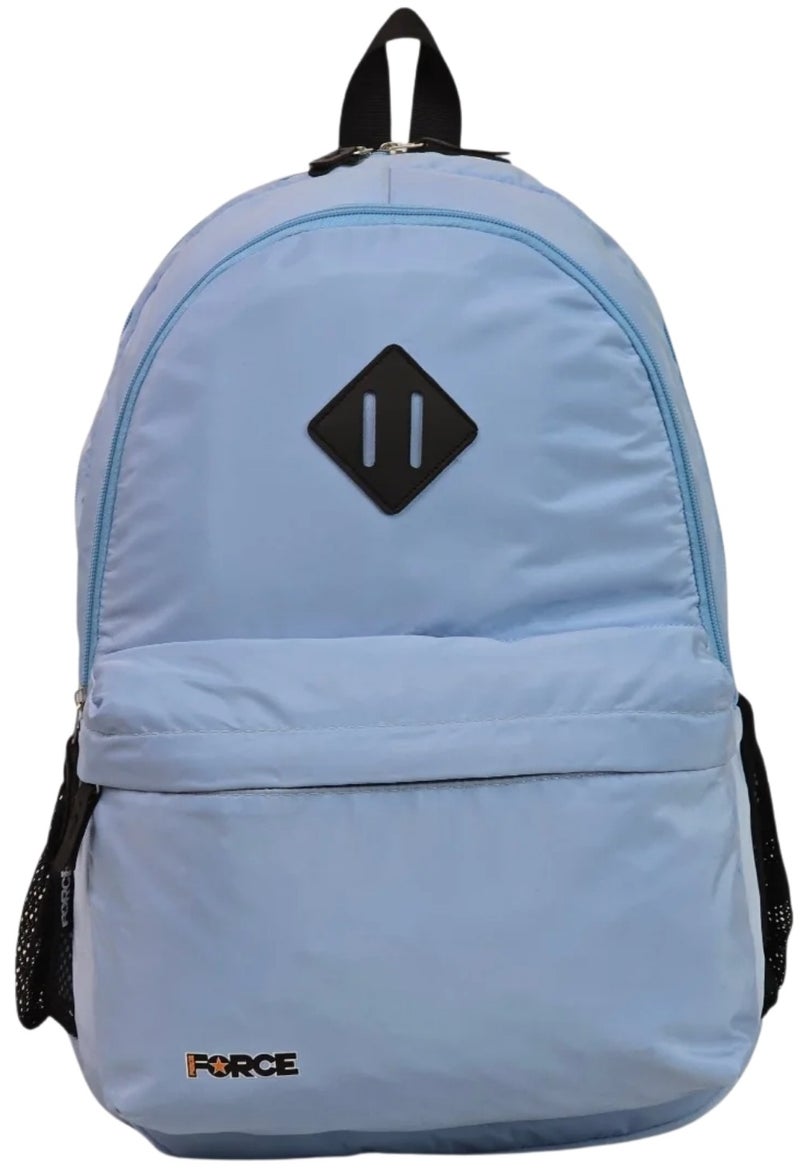 Force 14-inch Laptop Backpack - Advanced Basic - Baby blue | Water Resistant | - Image 1