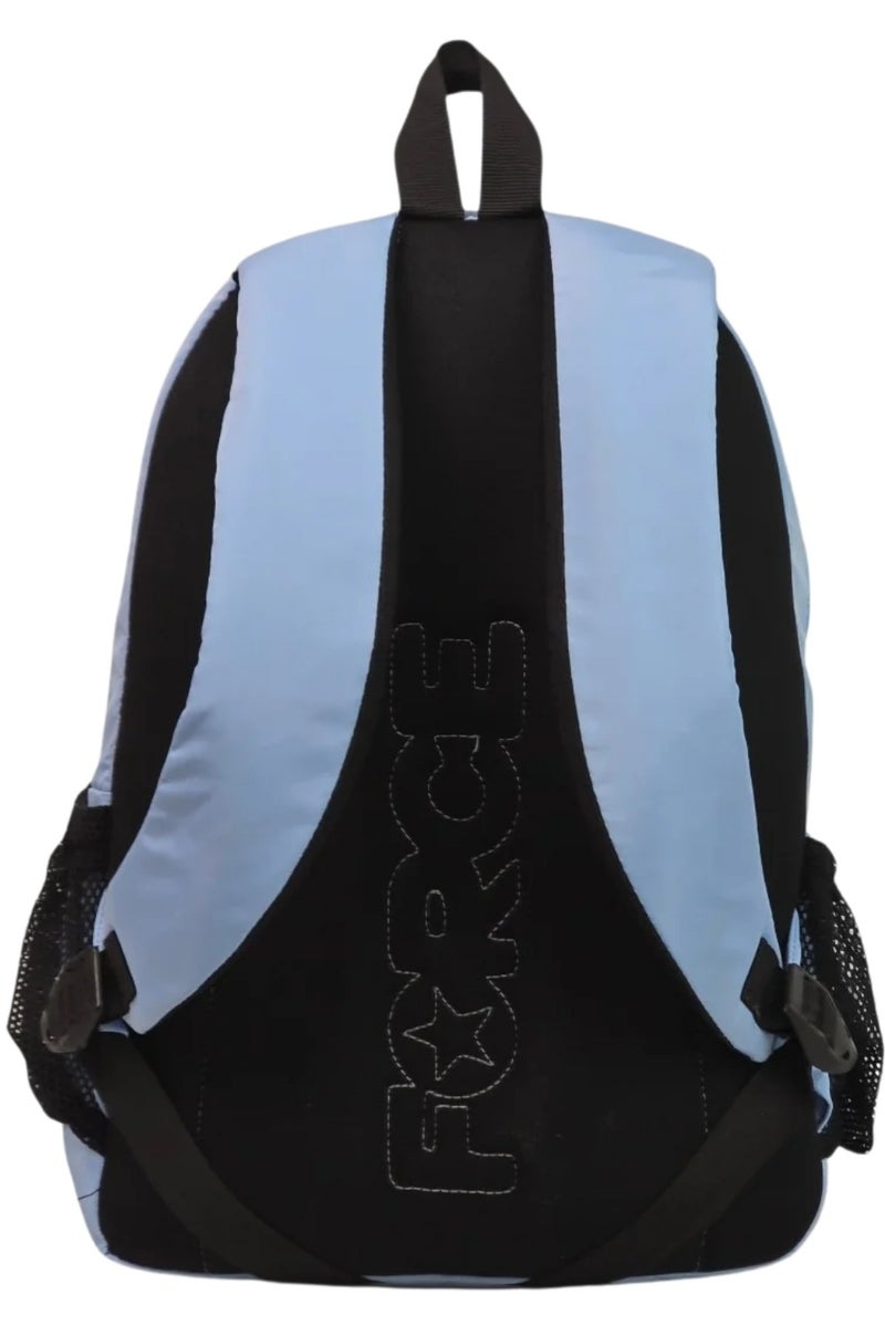 Force 14-inch Laptop Backpack - Advanced Basic - Baby blue | Water Resistant | - Image 2