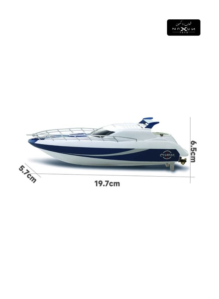 Hover Remote Control Hovercraft Boat – Rechargeable Mini RC Speed Boat with Remote Controller - Image 2