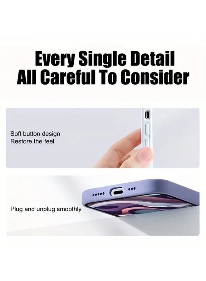 Red Matte TPU Phone Case For iPhone 13 Anti Drop Shockproof Protective Cover - Image 4