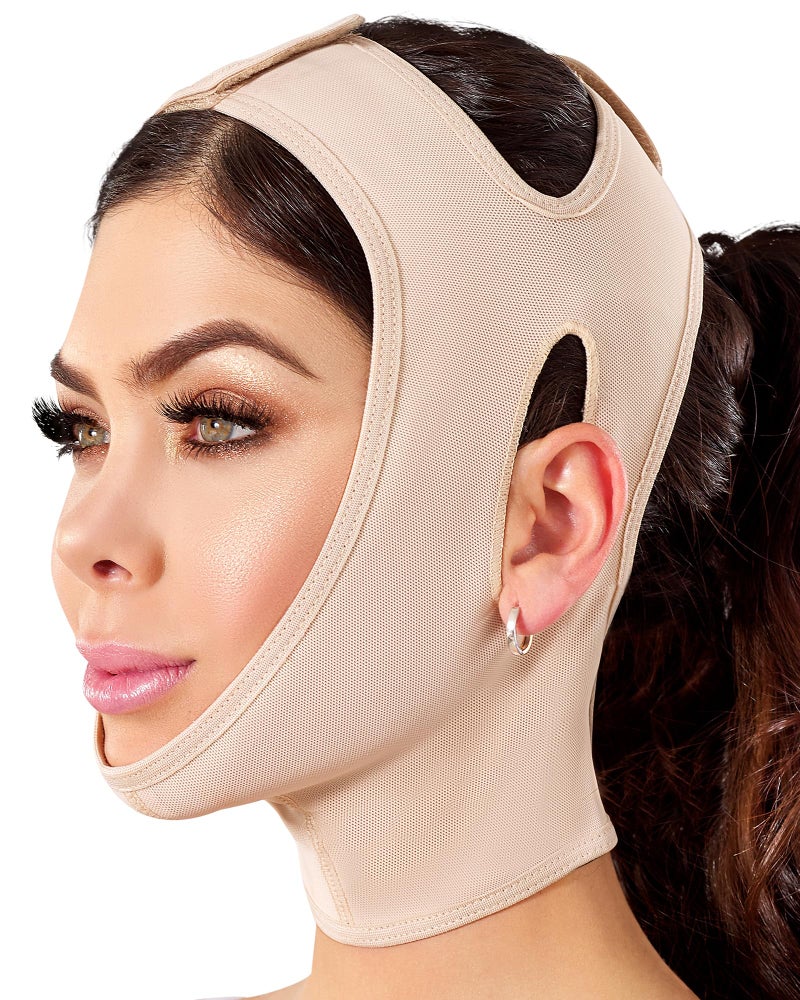 Shape Concept 301 Chin Strap Support Band Neck Bandage Face Chin High Compression