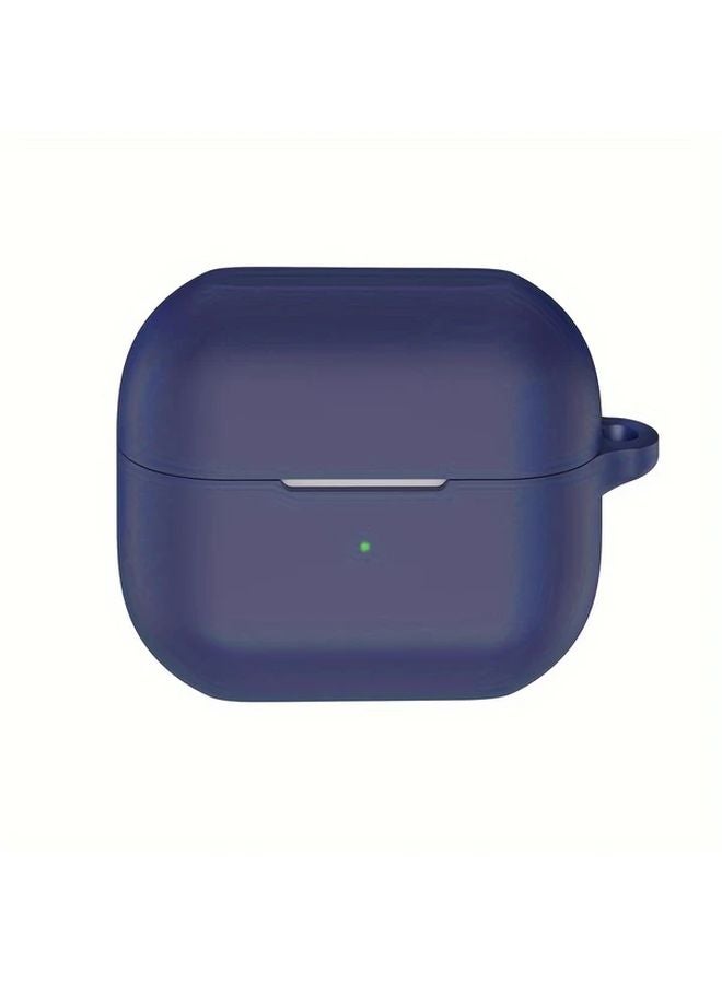 Midnight Blue Protective Case With Free Hook For Galaxy Buds3 And 3Pro - Image 1
