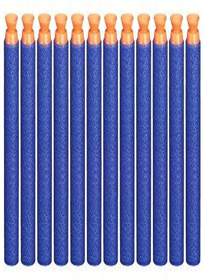 KidzBell Suction Foam Toy Bullet Dart Bullets for N-Stike Elite Guns, 100-Pieces, Blue (Suction Bullet 100) - Image 4