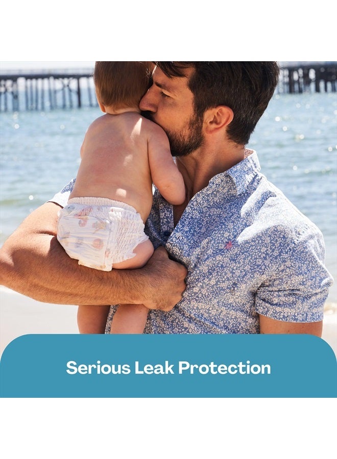 Hello Bello Premium Swim Diapers - Size S (16-28 lbs), Cute Extra-Bright Lobster Designs, 20 Count Jumbo Pack - Image 5