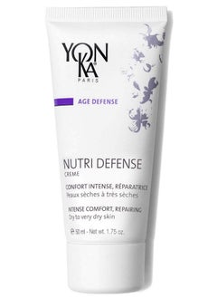 Yonka Yonka Nutridefense Creme (50Ml) Nourishing Dry Skin Facial Moisturizer Rich Shea Butter Treatment Cream With Prebiotics And Probiotics Dry And Sensitive Skin Parabenfree  - Image 1