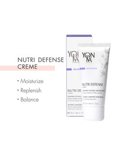 Yonka Yonka Nutridefense Creme (50Ml) Nourishing Dry Skin Facial Moisturizer Rich Shea Butter Treatment Cream With Prebiotics And Probiotics Dry And Sensitive Skin Parabenfree  - Image 2
