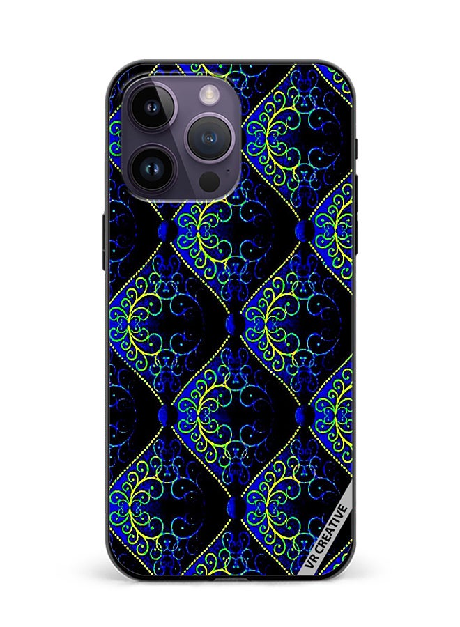 VR CREATIVE Protective Case Cover For Apple iPhone 15 Pro Max Fractal Abstract Design Multicolour - Image 1