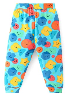 Babyhug Cotton Looper Knit Full Length Lounge Pant Emoji Print - Blue - pzsku/Z40DDF63280A565519220Z/45/_/1731852881/bbdb8c6f-142d-4185-bfbf-d912723b666f