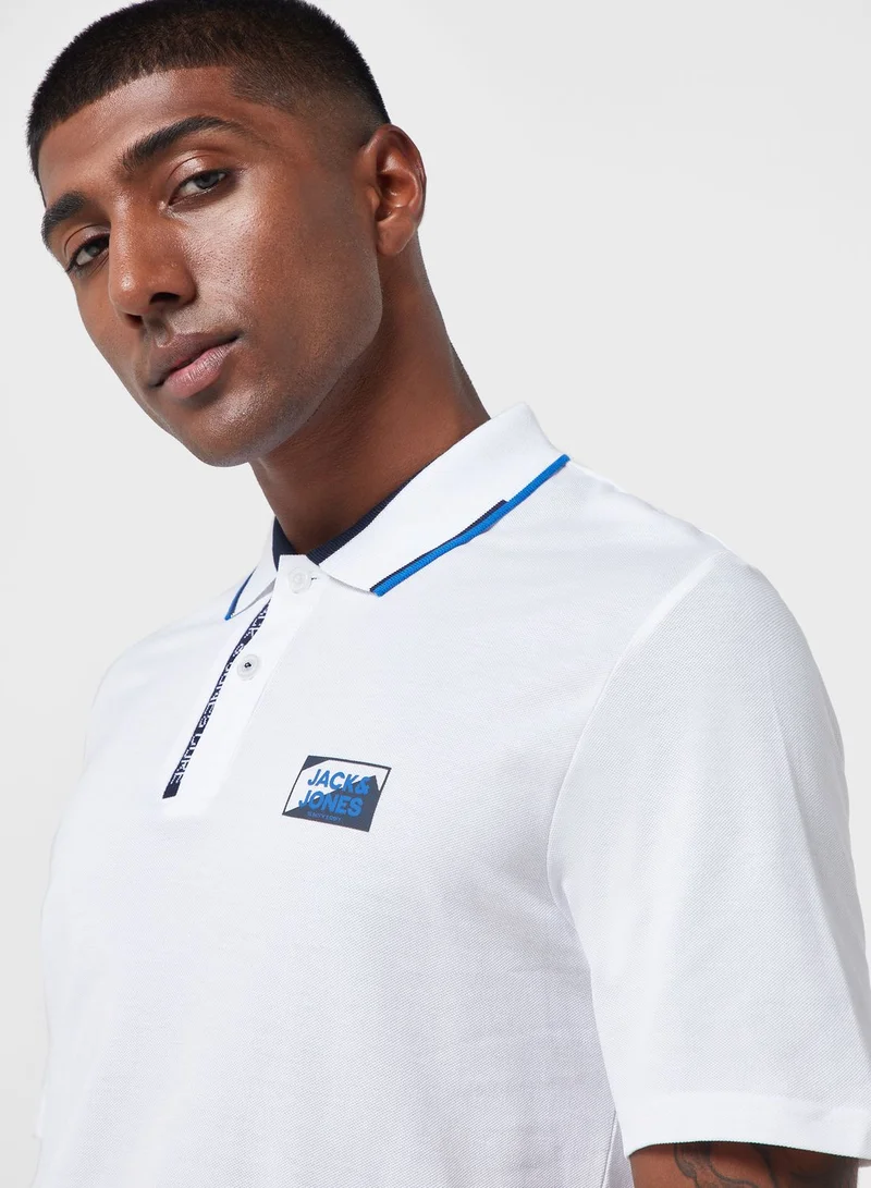 JACK & JONES Logo Polo