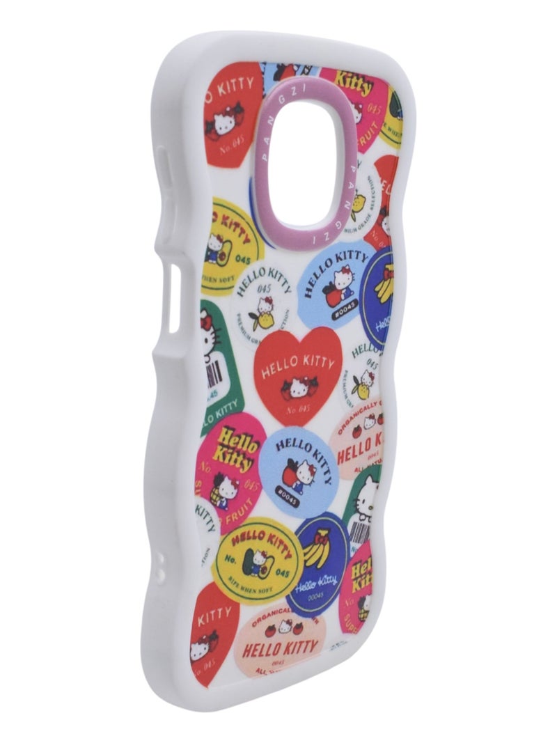 Hello Kitty Plastic Back Cover For Xiaomi Redmi Note 9S - Multicolour - Image 2
