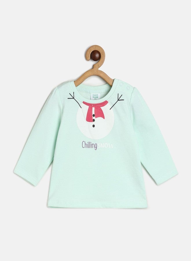 miniklub Baby Round Neck Full Sleeve Knitted Cotton Multi Color Top, Pack Of 3 (3-6M) - Image 2