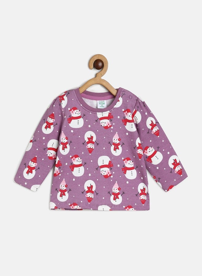 miniklub Baby Round Neck Full Sleeve Knitted Cotton Multi Color Top, Pack Of 3 (3-6M) - Image 4