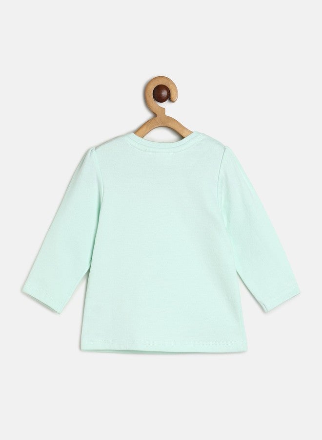 miniklub Baby Round Neck Full Sleeve Knitted Cotton Multi Color Top, Pack Of 3 (3-6M) - Image 3