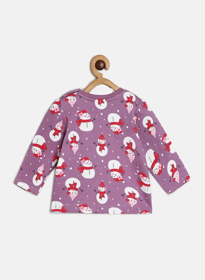 miniklub Baby Round Neck Full Sleeve Knitted Cotton Multi Color Top, Pack Of 3 (3-6M) - Image 5