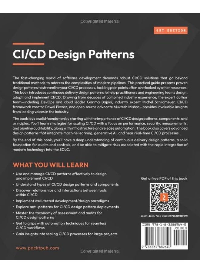 CI/CD Design Patterns: Design and implement CI/CD using proven design patterns - Image 2
