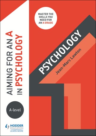Aiming for an A in A-level Psychology - pzsku/Z40DE523534BEDF101643Z/45/_/1734526174/26515a92-7d86-4f64-bb89-a01ae0a5c162