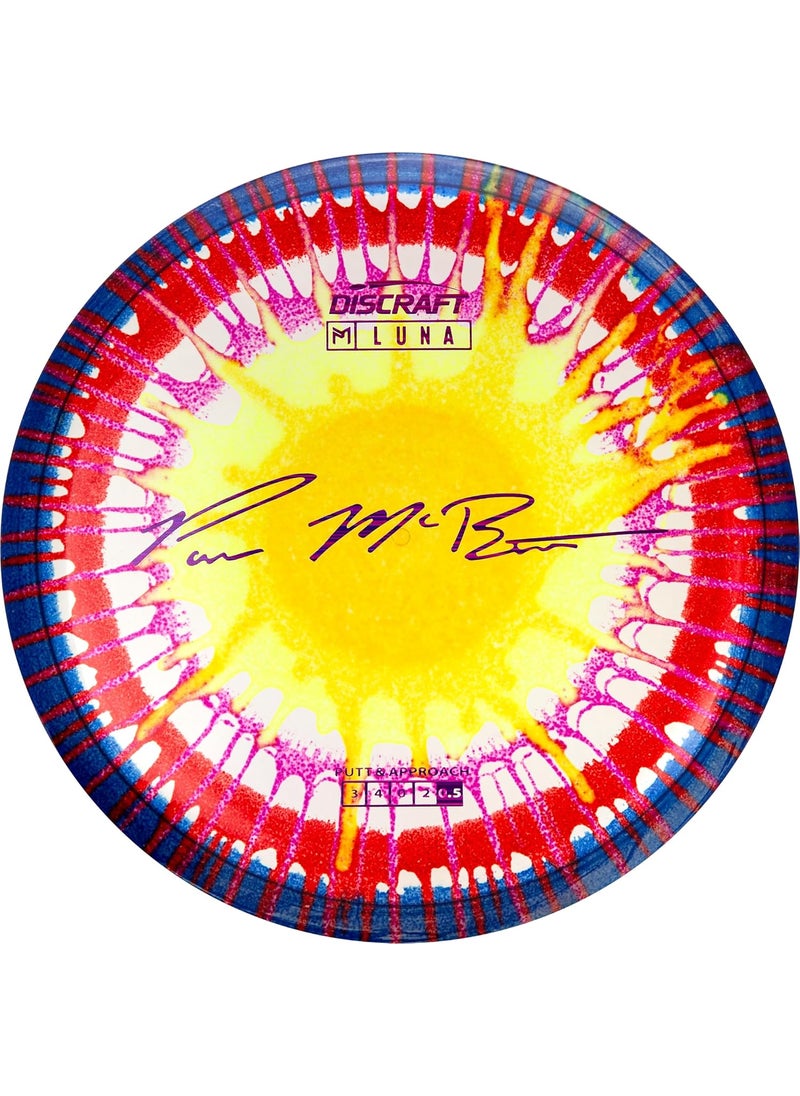 Discraft Discraft Paul McBeth Z Fly Dye Luna 170172 Gram Putt and Approach Golf Disc  - Image 1