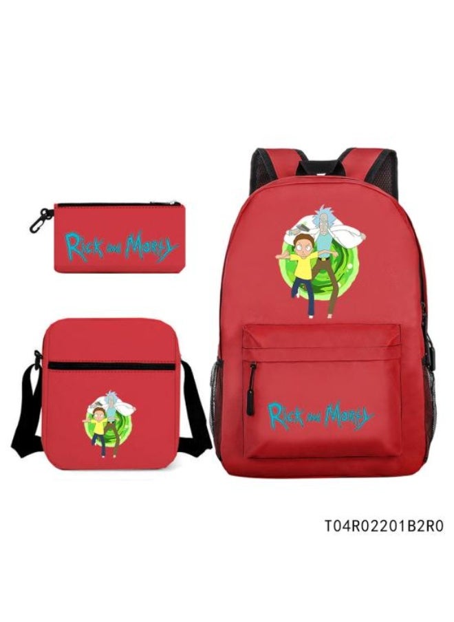 Generic Anime-style exquisite backpack combination, full of design sense, diverse storage and super practical - 776  - Image 1