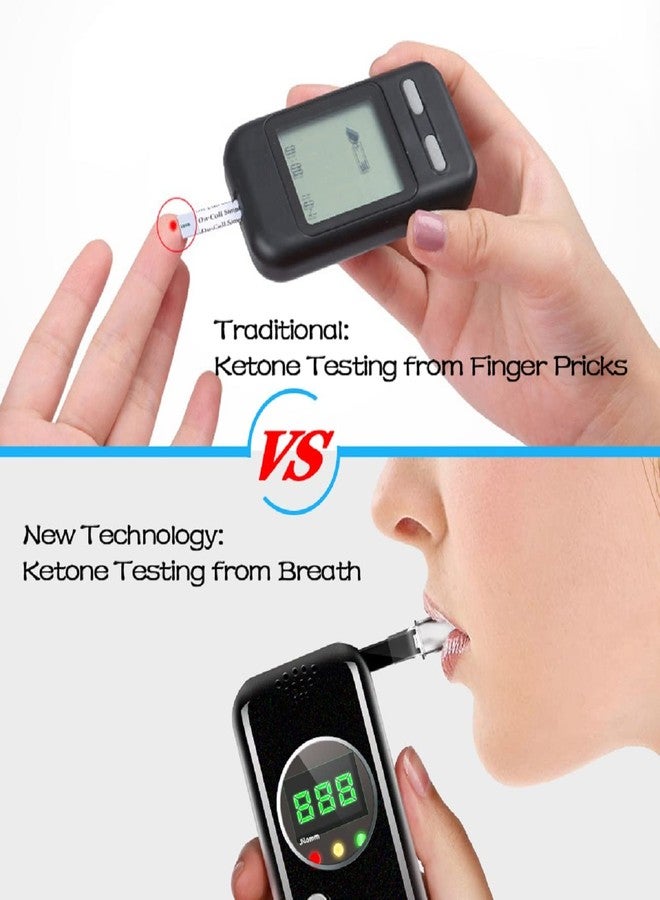 XINNUO Ketone Breath Meter, Keto Meter Breathalyzerr Testing Ketosis for Healthy - Image 2