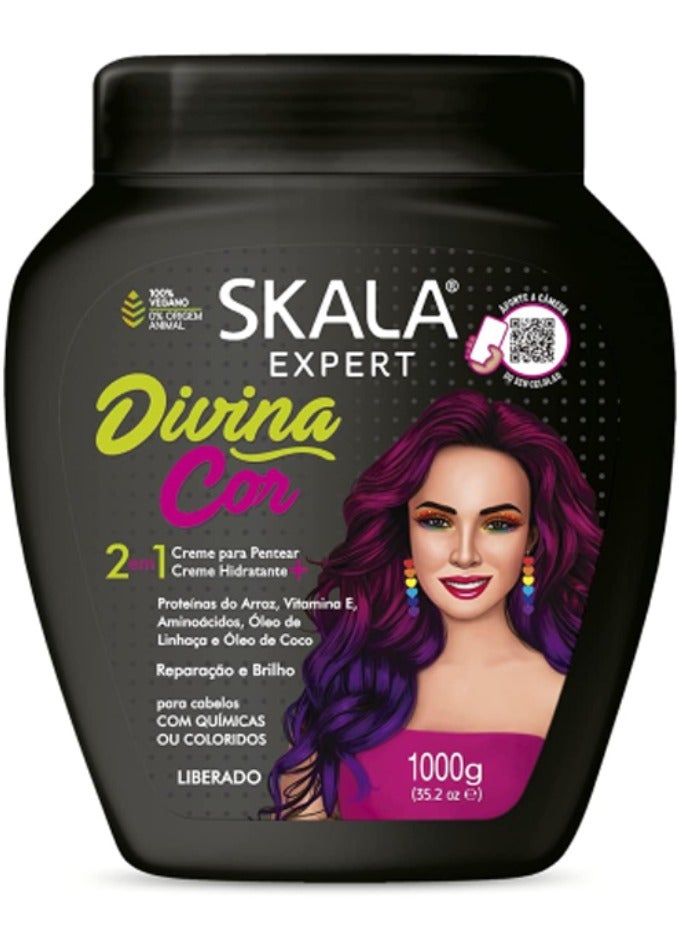 EXPERT Scala Expert Divine Color 2 in 1 Hair Treatment Cream - 1000g