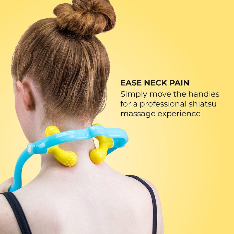 Lindo Shiatsu Neck Massager with Adjustable Knobs for Pain Relief and Relaxation - Image 2