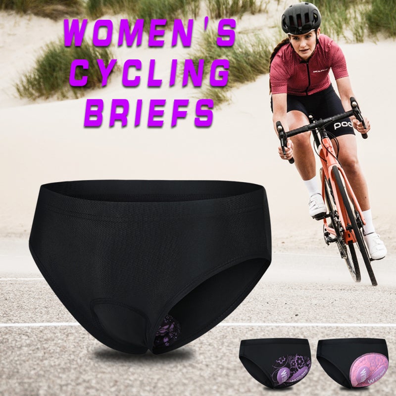 Women Cycling Shorts XL Pink - Gel Foam Padded Breathable Sweat-Wicking Cycling Underwear for Road MTB Indoor Cycling - Image 2