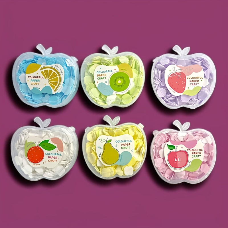 RIANZ RIANZ Pack of 2 Disposable Mini Paper Soap  Scented Soap Bath Flakes  Flower  Heart Petals  Apple Shape Portable Box Paper Soap For Travelling - Image 1