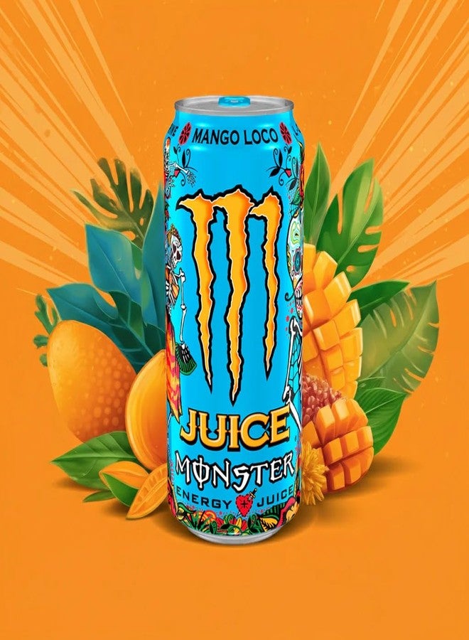 SFU E Com Monster Mango Loco Energy & Monster Energy Lando Norris Zero Sugar | 2 x 500ml | Imported - Image 2